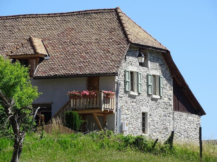 Gite De Charme : La Grange Au Lac Azur Treffort  Esterno foto