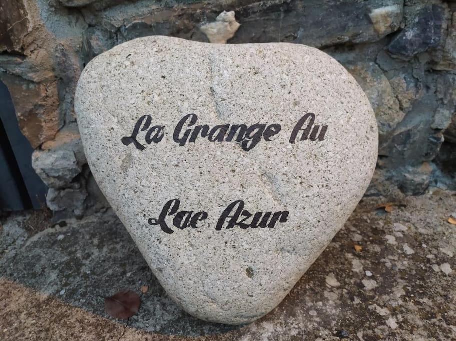 Gite De Charme : La Grange Au Lac Azur Treffort  Esterno foto